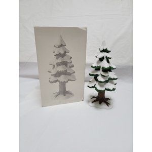 Department 56 Heritage Village "Village Porcelain Pine" Small #5219-1 RETIRED